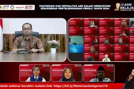 BPSDM edukasi ASN tentang partisipasi dan netralitas dalam Pemilu 2024