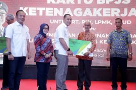 Ketua RT/RW se-Surabaya tercakup program BPJS Ketenagakerjaan
