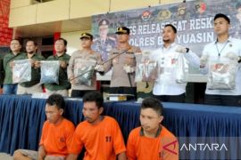 Hukuman mati, ancaman tiga tersangka pembunuhan bos sawit di Banyuasin