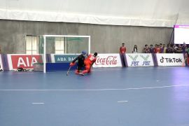 Hoki indoor putra Indonesia cetak sejarah raih emas perdana SEA Games