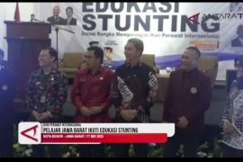 Pelajar Jawa Barat ikuti edukasi stunting