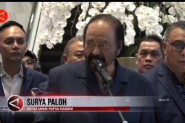Kader jadi tersangka korupsi, Surya Paloh: Periksa Partai Nasdem!