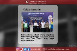 Kalbar kemarin,Wali Kota Pontianak perkuat sinergi hingga aksi nekat Ketua DPD Golkar