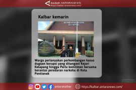 Kalbar kemarin, Perkembangan kasus dugaan korupsi hingga komitmen bersama berantas narkoba