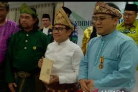 Muhaimin Iskandar memimpin apel akbar kebangsaan di OKU Timur, Sumsel