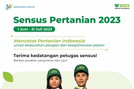 BPS mulai laksanakan Sensus Pertanian 2023