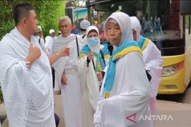 Sebanyak 18 kloter calon haji RI di Madinah diberangkatkan ke Mekkah