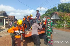 Warga diterkam buaya di Bangka berhasil ditemukan