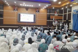 Bupati Tanjabbar apresiasi SKK Migas PetroChina bantu perlengkapan JCH