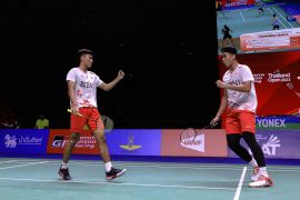 Bagas/Fikri jaga asa Indonesia pulang bawa gelar Thailand Open 2023