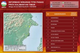 BMKG deteksi ada 25 titik panas di Kaltim