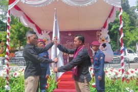 KPU Ambon terima estafet kirab Pemilu  2024