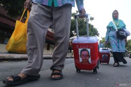 Pemberangkatan jamaah calon haji Kediri