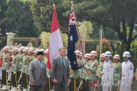 Prabowo terima kunjungan resmi Wakil PM Australia