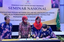 Unhas dan Ikatan Notaris Indonesia kerja sama penguatan tri darma PT