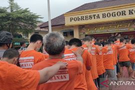 Polresta Bogor Kota tangkap 33 orang penyalahgunan narkoba dalam sebulan