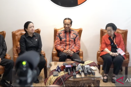 Megawati tegaskan tak tekan Jokowi terkait Pemilu 2024