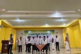 PB HMI lantik pengurus HMI Cabang Persiapan Lampung Timur