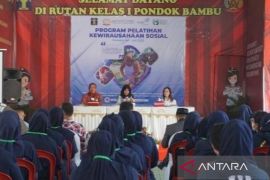 50 warga binaan Rutan Pondok Bambu dilatih wirausaha berkelanjutan