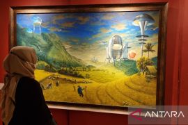 Pelukis asal Malang ajak jaga keseimbangan alam lewat "Harmoni"