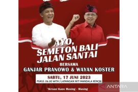 PDI Perjuangan Bali benarkan giat jalan sehat yang hadirkan Ganjar dan Koster