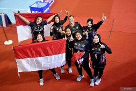 Voli duduk putri Indonesia raih emas APG 2023