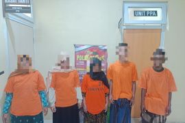 Ini wajah kawanan copet yang diamankan saat pelepasan jemaah haji di Lombok Tengah