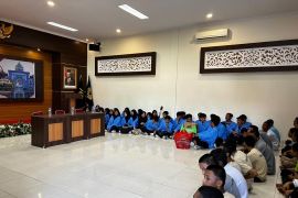 Mahasiswa UIN Suska Riau beri motivasi penghuni Lapas Anak Pekanbaru