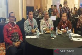 Kemenkumham Kalsel ikuti gelar rapat kerja kepegawaian