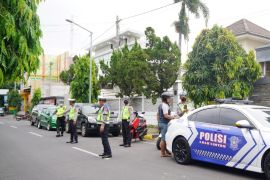 Polres Madiun Kota berlakukan tilang manual di titik rawan pelanggaran