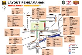 Dishub siapkan 13 lokasi parkir "Festival Musik Surabaya Hebat"