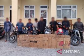 Grebek sabung ayam di Bener Meriah, polisi ringkus delapan pelaku