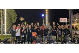 Komunitas Honda sambut meriah Touring Pantura With ADV160