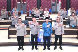 Kapolda sambut kunjungan kerja Tim Kompolnas di Mapolda Kaltara