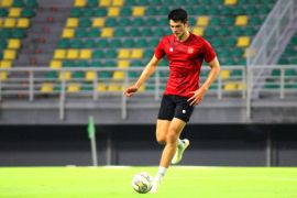 Elkan Baggott mulai bergabung TC timnas di Surabaya
