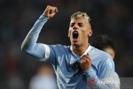 Uruguay lolos ke Piala Dunia 2026 usai menang telak 3-0 atas Peru