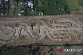 Pembangunan Sirkuit MXGP Lombok capai 90 persen