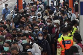 Penumpang KRL tidak wajib bermasker