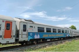 KAI Sumut: Penumpang bisa tak bermasker tapi dianjurkan sudah divaksin