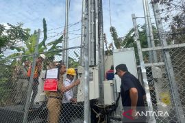 Tim Yustisi Pemkab Badung kembali bongkar tower komunikasi ilegal