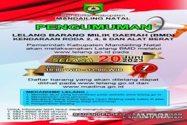 BPKAD Madina lelang barang milik daerah