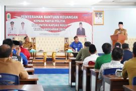 Kapuas Hulu salurkan  Rp1,050 miliar dana bantuan parpol