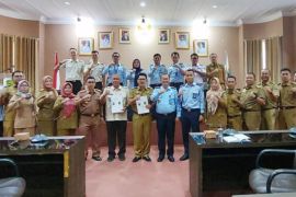 Pemkab Lamsel terima naskah akademik dan draf retribusi daerah dari Kemenkumham Lampung