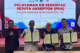 BKKBN gelar pelayanan KB Serentak Sejuta Akseptor sambut Harganas 2023