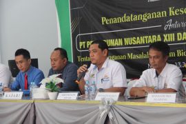 PTPN XIII teken perjanjian dengan Kejari Landak