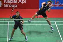 Ganda campuran Rinov/Pitha melangkah ke perempat  final Indonesia Open