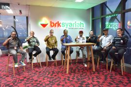 Komisi Informasi Pusat bernostalgia dengan Dirut BRK Syariah