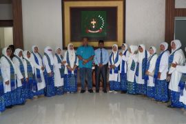 Plt Bupati Langkat terima kunjungan tiga organisasi di rumah dinas