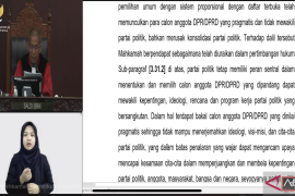 MK: Parpol tetap kuat dalam sistem pemilu terbuka