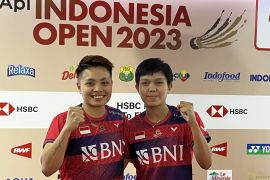 Apri/Fadia kalah atas wakil Jepang di babak 8 besar